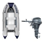 Schlauchboot mit Motor