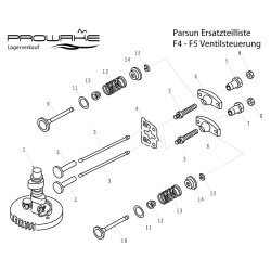 Parsun F4/F5 Ventile