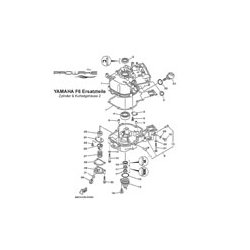 YAMAHA Außenborder F6 Zylinder + Kurbelgehäuse2