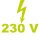 Geräte mit 230 Volt Netzspannung /  Stecker