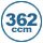 Außenborder mit 362 ccm Hubraum