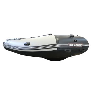 Details:   Schlauchboot 380cm:  Polarbird EAGLE PB-380E-SW für bis zu 6 Personen schwarz/weiß, motorisierbar bis 30 PS,  schwarz/weiß (versand-kostenfrei)* / Schlauchboot, Polarbird, PB-380E-SW, made in Russia 