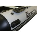 Schlauchboot 380cm:  Polarbird EAGLE PB-380E-SW für bis zu 6 Personen schwarz/weiß, motorisierbar bis 30 PS,  schwarz/weiß (versand-kostenfrei)*