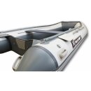 Schlauchboot 450cm: Polarbird EAGLE PB-450E-GW für bis zu 9 Personen grau/weiß, motorisierbar bis 40 PS,  (versand-kostenfrei)*
