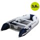 (AUSVERKAUFT) Schlauchboot mit Motor: PROWAKE AL 360 mit Aluminiumboden und YAMAHA F8-FMHS Außenborder im Set-Angebot