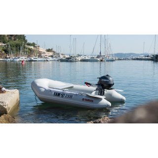 Details:   Yamaha Schlauchboot mit Lattenboden, Dinghi 225cm lang für 2 Personen und Elektromotor YAMAHA M12 / Schlauchboot, Dingi,  Inflatable Boat, Ruderboot, Angelboot, Yamaha Schlauchboot 