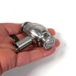 Details:   Fischer 11/2023 Edelstahl Schraubhahn 1/2" Zoll passend für Edelstahlkanne /  