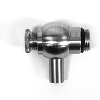 Details:   Fischer 11/2023 Edelstahl Schraubhahn 1/2" Zoll passend für Edelstahlkanne /  