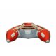 Schlauchboot 360cm: Polarbird MERLIN PB-360M-RW für bis zu 5 Personen rot/weiß (versand-kostenfrei *)