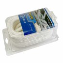 Fender & Festmacherleine Nylon Docking-Leine 12,7 mm (1/2″) – 7,62 m weiß – UV-beständig & reißfest – Ideal für Schlauchboote