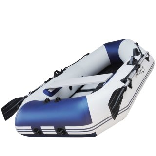 Details:   Prowake IB200 Schlauchboot mit Holzlattenboden, Dinghi 200 cm lang, 2 Personen, Farbe grau / blau / Schlauchboot mit Lattenboden, Urlaubsboot, Freizeitboot, Dingi 