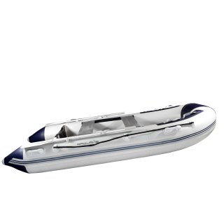 Details:   Prowake Schlauchboot TK-RIB270S, 270cm, 3+1 Personen, grau / blau, motorisierbar bis max 6PS (Versand kostenfrei*) / Schlauchboot, Aluminiumboden, 270cm, 4 Personen Schlauchboot 