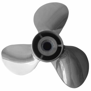 Details:   Edelstahl Propeller für Suzuki Außenborder  40 bis 60 PS, 11 3/4" Durchmesser, 13" Steigung, mit 13 Zähnen / Edelstahl Propeller, Suzuki 
