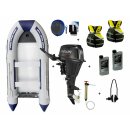 SET-ANGEBOT: Schlauchboot mit Motor Prowake TK-RIB380S...