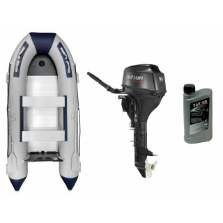 Schlauchboot mit Motor Prowake TK-RIB330S mit Parsun F9,8BMS Aussenborder
