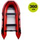 Schlauchboot Goldenship GS360AL mit Aluminiumboden, 3,6m  lang, max 5+1 Personen, bis 20 PS motorisierbar (Versand kostenlos*)