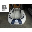 Schlauchboot Prowake AL265: 265cm lang mit Aluboden - blau/weiß - ideal für 2-3 Personen (versandkostenfrei)* B-Ware (für Bastler, 1 Kammer von 3 undicht)