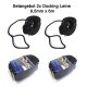 2x Fender & Festmacherleine Nylon Docking-Leine 9,5 mm (3/8") – 6 m schwarz– UV-beständig & reißfest – Ideal für Schlauchboote