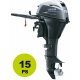 Außenborder Yamaha F15 CEL: 15PS 2-Zylinder Langschaft-Bootsmotor mit Fernschaltung und E-Start (versandkostenfrei)*