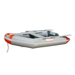 Details:   (AUSVERKAUFT) Schlauchboot Prowake Sport IBT230: 230cm lang mit Holzboden - ideal für 2 Personen - orange/grau / Schlauchboot, Badeboot, Ruderboot, Schlauchboot für Motor,Motorschlauchboot 
