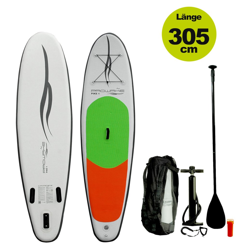 SUP (inflatable iSUP) PROWAKE PIKE1:Stand Up Paddle Board 305cm /   9'12"  (Versand kostenfrei)* 