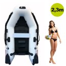 AQUAPARX Schlauchboot 230PRO MKIII White- 230cm lang,...