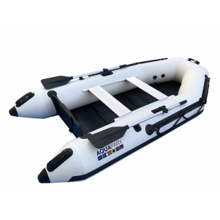 Details:   AQUAPARX Schlauchboot 280PRO MKIII White - 280cm lang - ideal für 3-4 Personen (Versand kostenlos *) / Aquaparx, 280cm 
