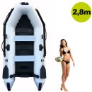 AQUAPARX Schlauchboot 280PRO MKIII White - 280cm lang -...