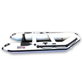 Details:   AQUAPARX Schlauchboot 330PRO MKIII White- 330cm lang- ideal für 5 Personen (Versand kostenlos *) / Schlauchboot, 330m, 