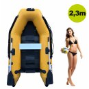 AQUAPARX Schlauchboot 230PRO MKIII Yellow- 230cm lang-  ideal für 2 Personen- gelb  (versand-kostenfrei)*