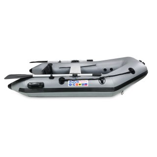 Details:   AQUAPARX Schlauchboot RIB230 PRO Grey- 230cm lang- gelb- ideal für 2 Personen / Schlauchboot, Ruderboot, Boot , Aquaparx 