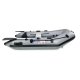 AQUAPARX Schlauchboot RIB230 PRO Grey- 230cm lang- gelb- ideal für 2 Personen