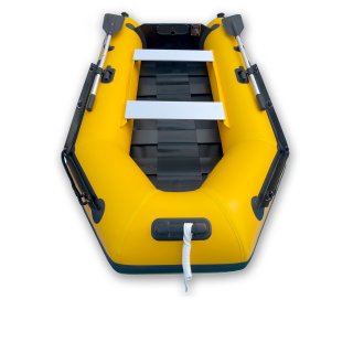 Details:   AQUAPARX Schlauchboot 280PRO MKIII Yellow - 280cm lang - Lattenboden -  ideal für 3-4 Personen (versand-kostenfrei)* / Schlauchboot, AQUAPARX 
