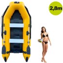 AQUAPARX Schlauchboot 280PRO MKIII Yellow - 280cm lang -...