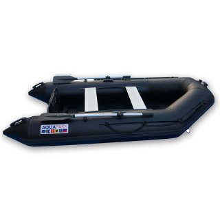 Details:   AQUAPARX Schlauchboot 280PRO MKIII  Black- 280cm lang- ideal für 3-4 Personen (Versand kostenlos *) / AQUAPARX , 180 cm 