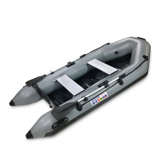 Details:   AQUAPARX Schlauchboot RIB280 PRO Grey- 280cm lang - Lattenboden - grau- ideal für 3-4 Personen (Versand kostenfrei)* / Schlauchboot, AQUAPARX 
