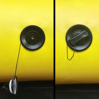 Details:   AQUAPARX Schlauchboot RIB330 PRO Yellow- 330cm lang- ideal für bis zu 5 Personen /  