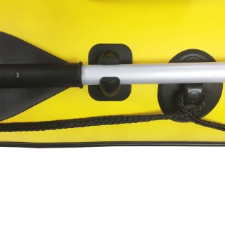 Details:   AQUAPARX Schlauchboot RIB330 PRO Yellow- 330cm lang- ideal für bis zu 5 Personen /  